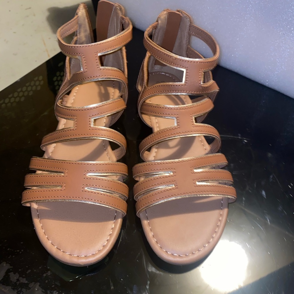 Brown sandals